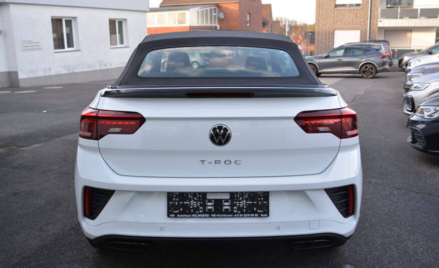 VW T-Roc Cabrio1.5TSI DSG R-Line KAM SHZ Black Style