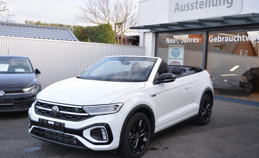 VW T-Roc Cabrio1.5TSI DSG R-Line KAM SHZ Black Style