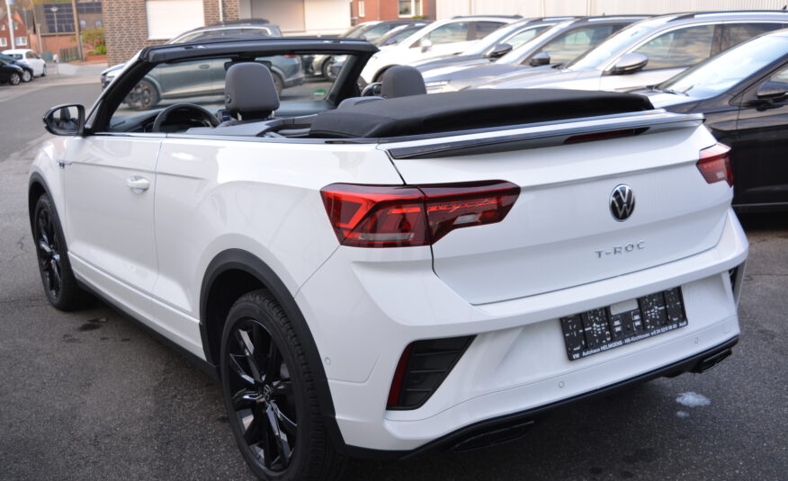 VW T-Roc Cabrio1.5TSI DSG R-Line KAM SHZ Black Style