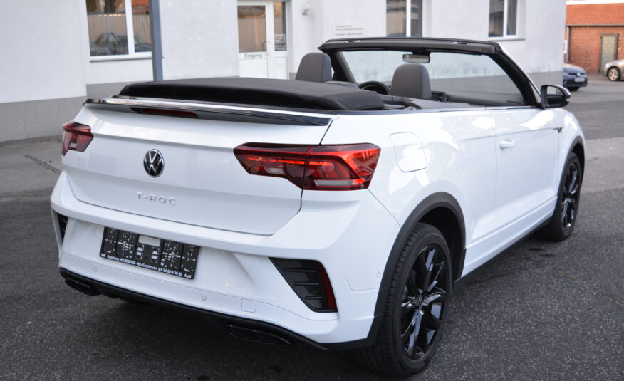 VW T-Roc Cabrio1.5TSI DSG R-Line KAM SHZ Black Style