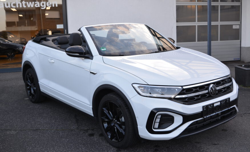 VW T-Roc Cabrio1.5TSI DSG R-Line KAM SHZ Black Style